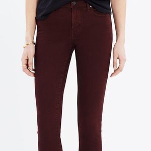 9" High-Rise Madewell Skinny Jeans